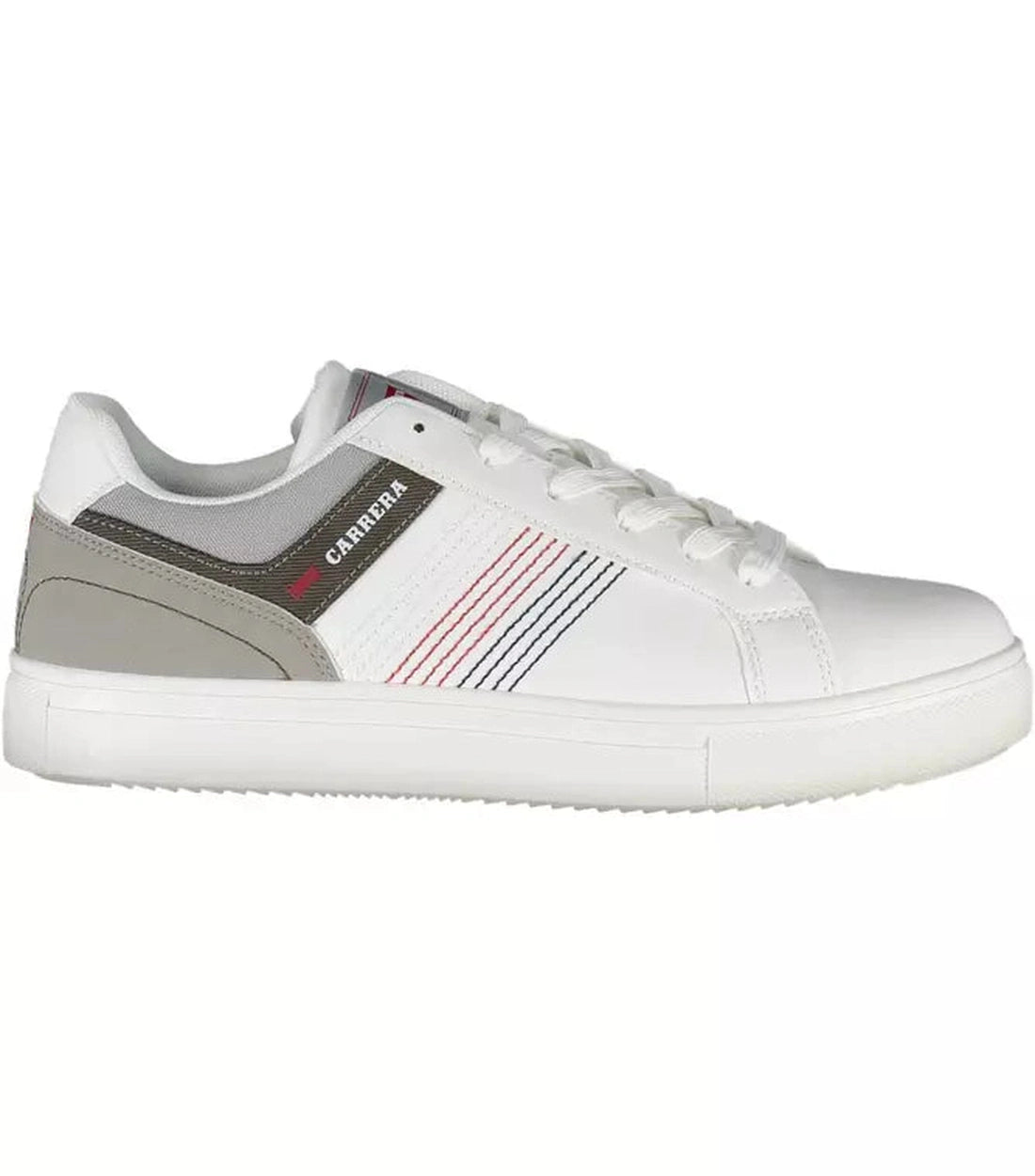 Carrera Witte Eco Leer Sneakers voor Mannen