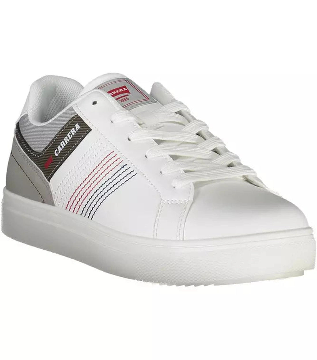 Carrera Witte Eco Leer Sneakers voor Mannen