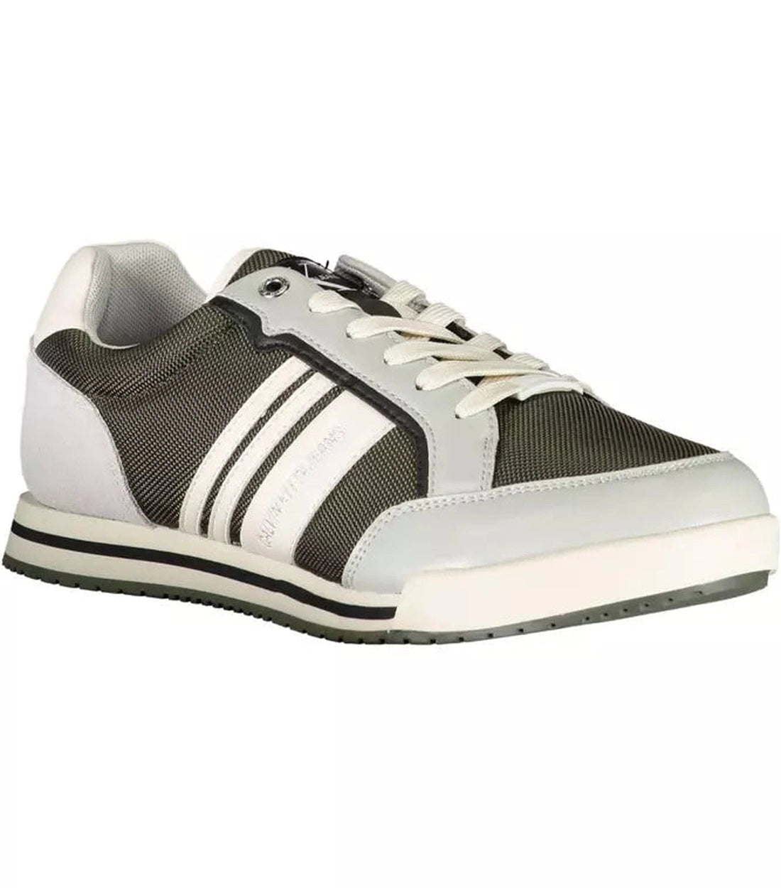 Calvin Klein Groene Sneakers Met Logoaccent