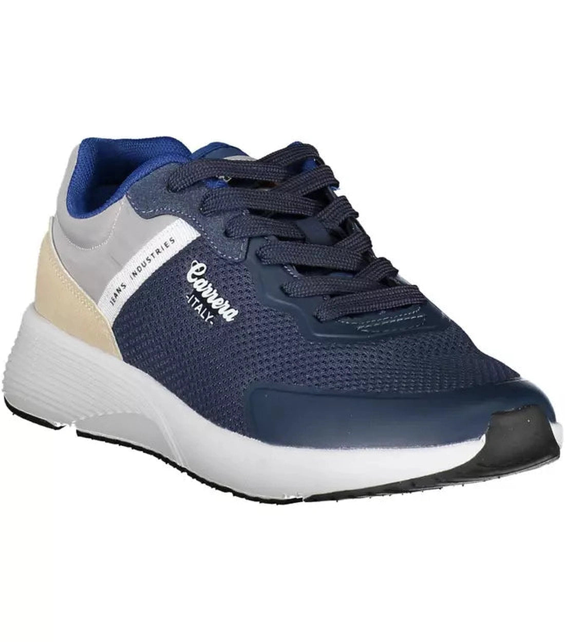 Carrera Blauwe ECO Leren Heren Sneakers