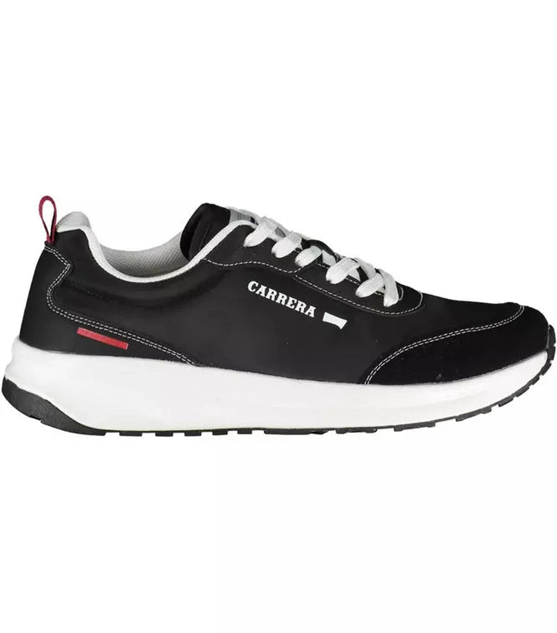 Carrera Zwarte Eco Leren Sneakers voor Mannen