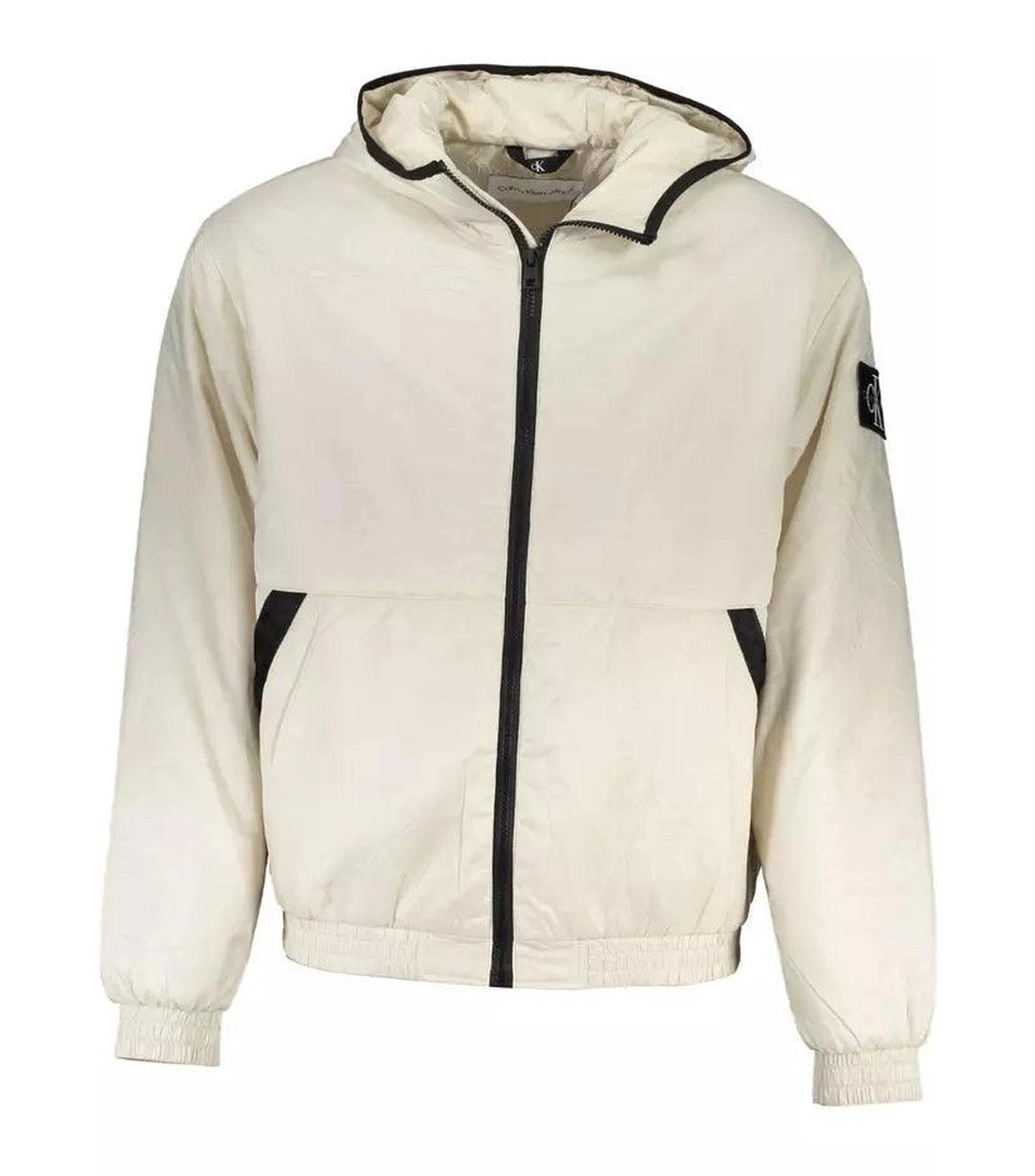 Calvin Klein Beige Jas Met Logo