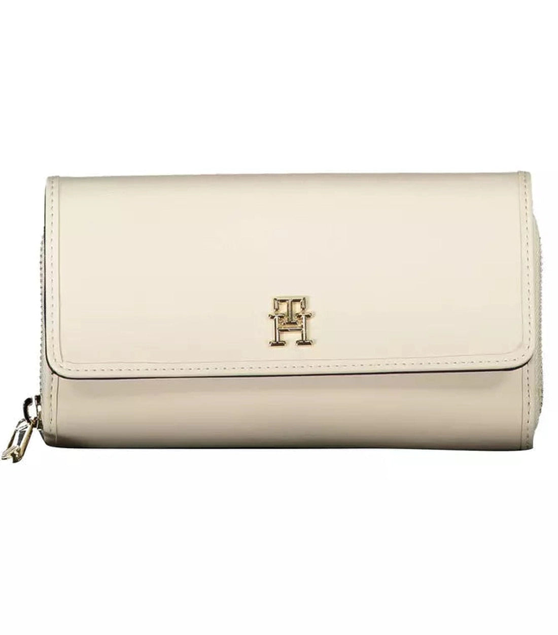 Tommy Hilfiger Witte Polyethyleen Damesportemonnee