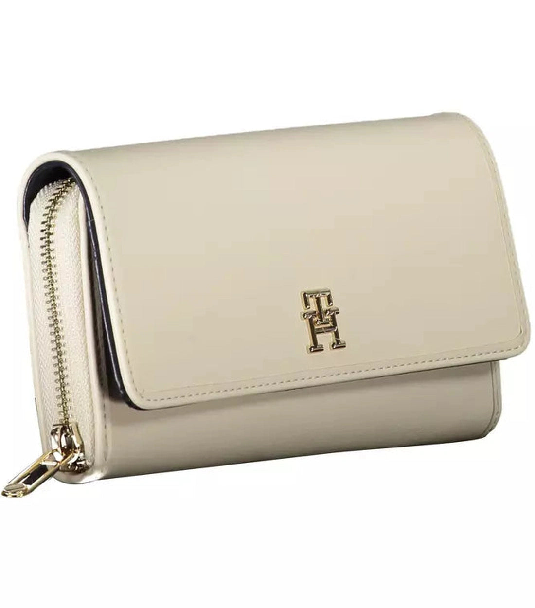 Tommy Hilfiger Witte Polyethyleen Damesportemonnee