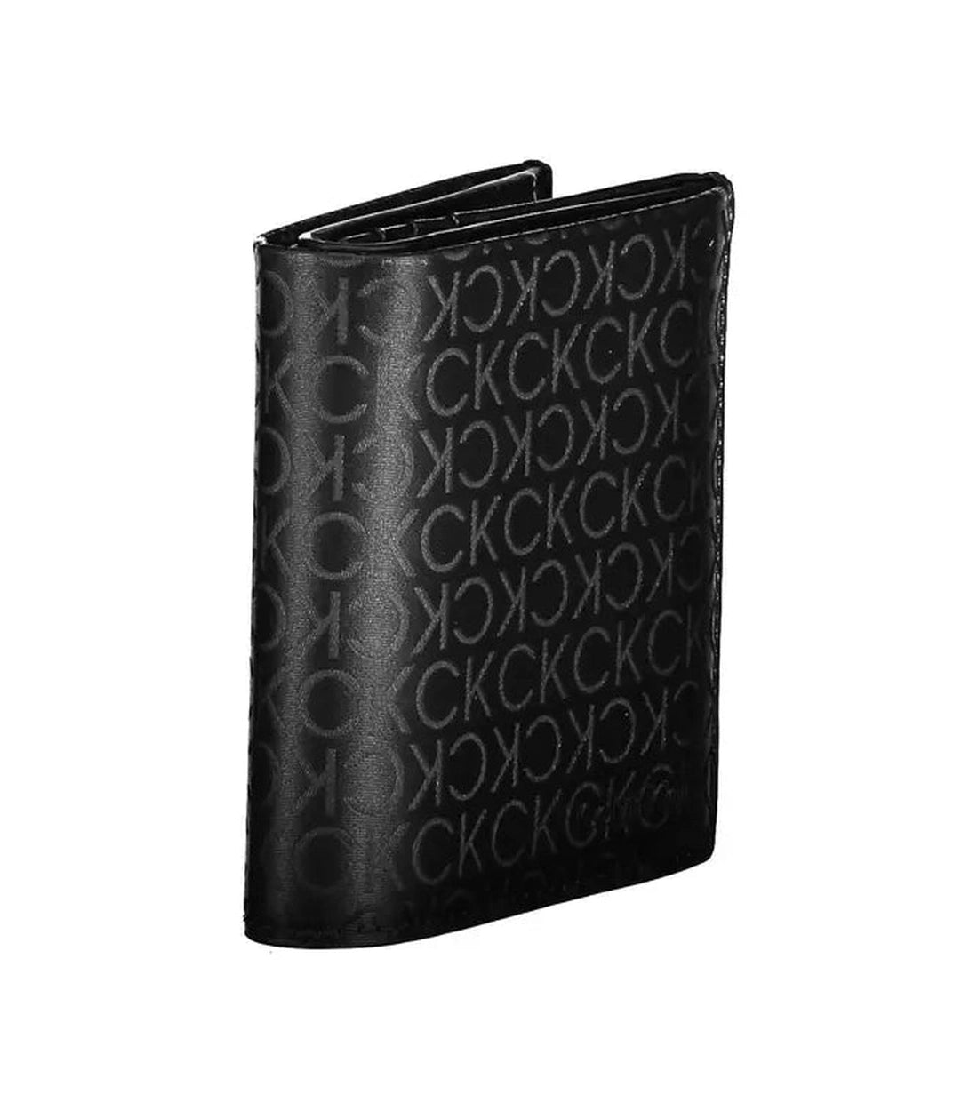 Calvin Klein Elegante Zwarte RFID Blokkerende Bi-Fold Portemonnee