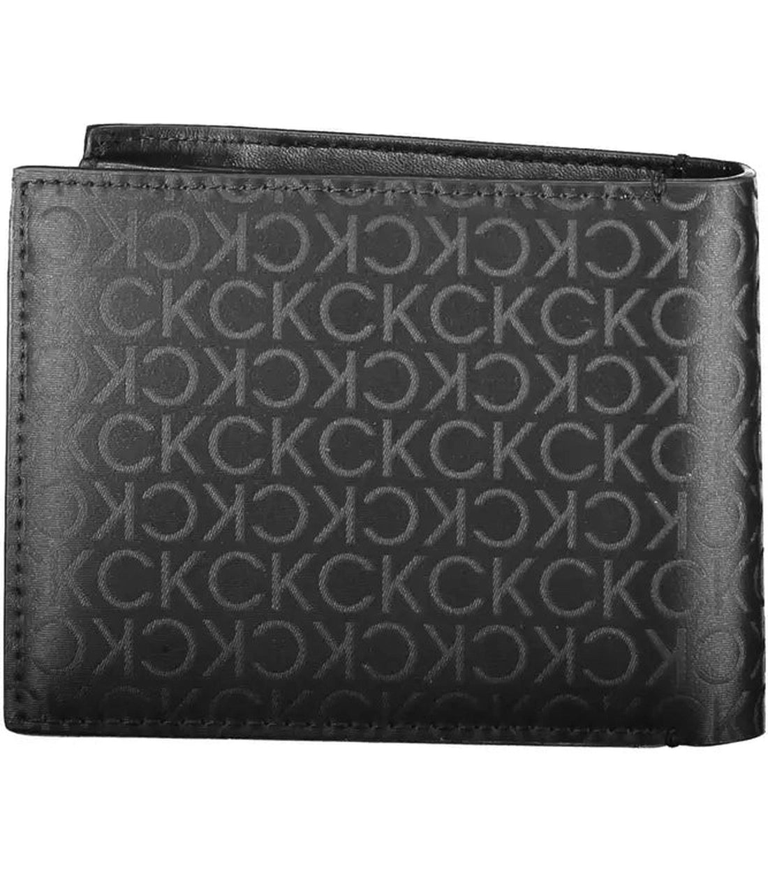 Calvin Klein Elegante Man Wallet met Dubbele Compartimenten