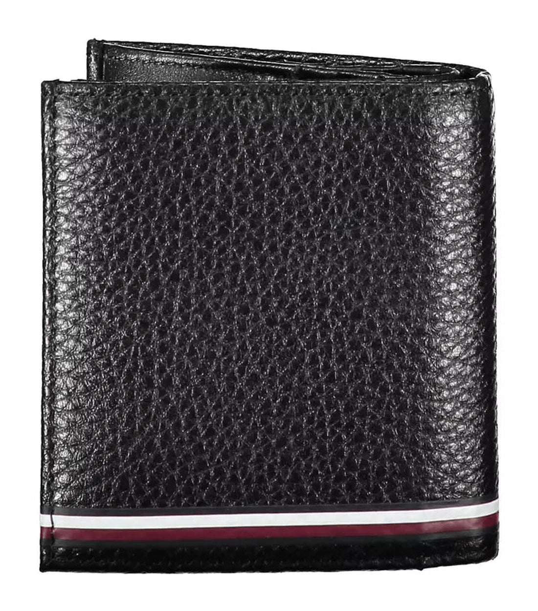 Tommy Hilfiger Luxe Leren Bifold Portemonnee met Muntvak