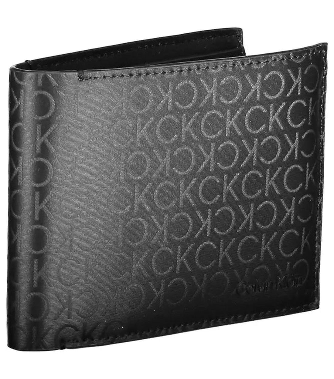 Calvin Klein Elegante Man Wallet met Dubbele Compartimenten