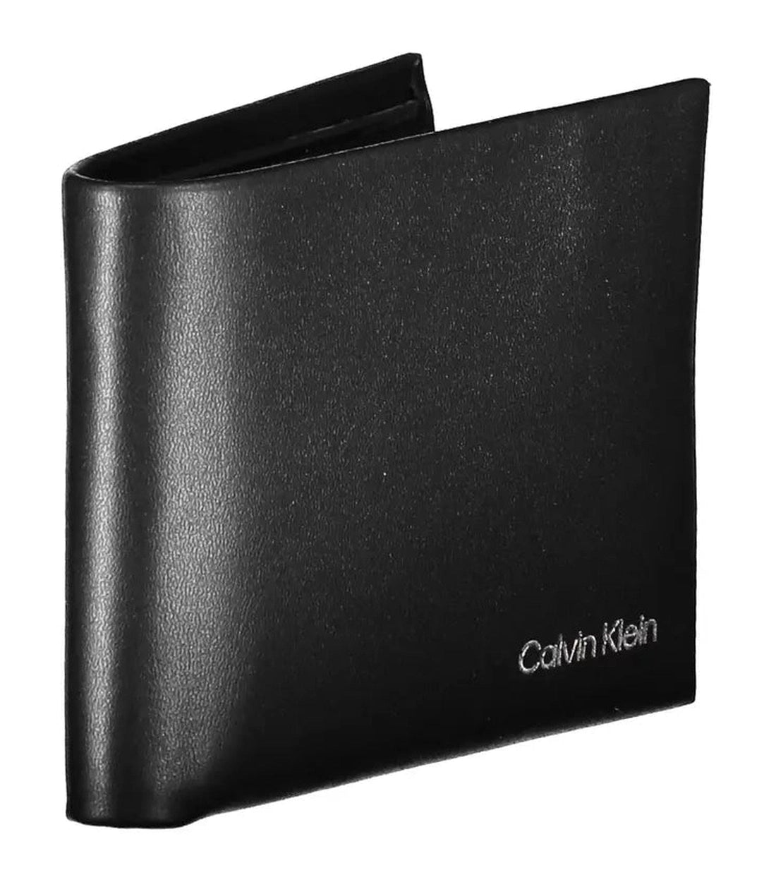 Calvin Klein Strakke Dubbele Compartment Portemonnee met RFID-Bescherming