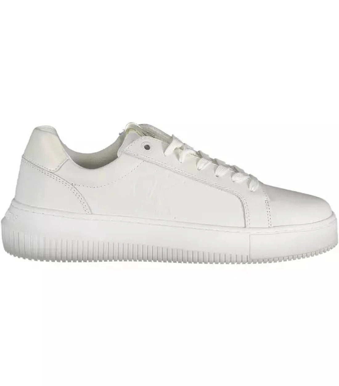 Calvin Klein Elegante Witte Contrasterende Sneaker