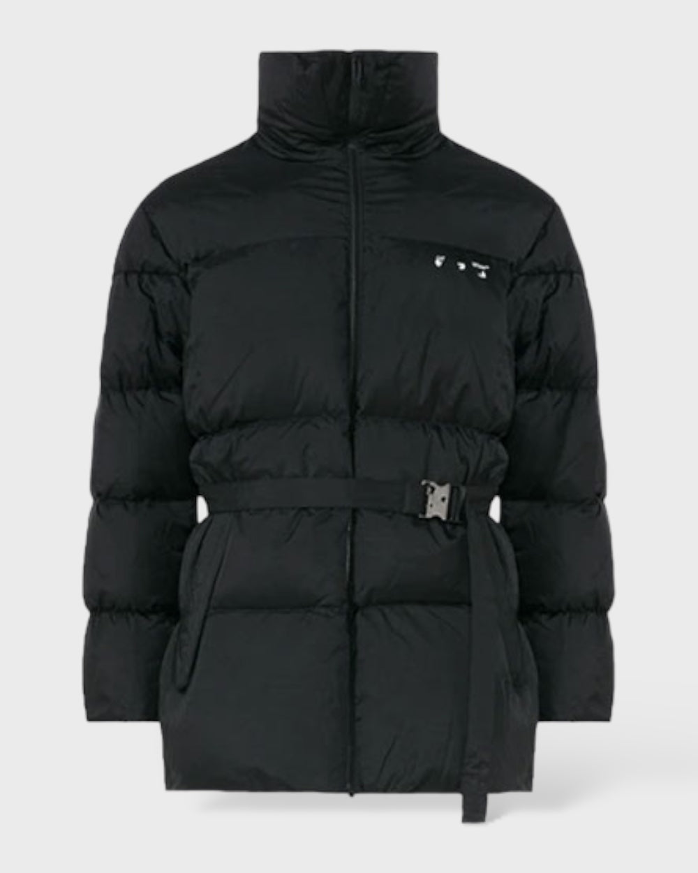 Off-White Zwart Heren Jas