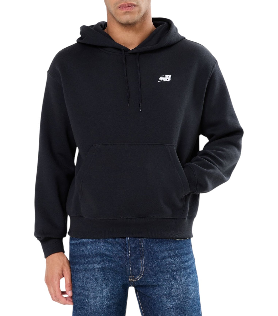 New Balance Zwart Essentials Fleece Hoodie