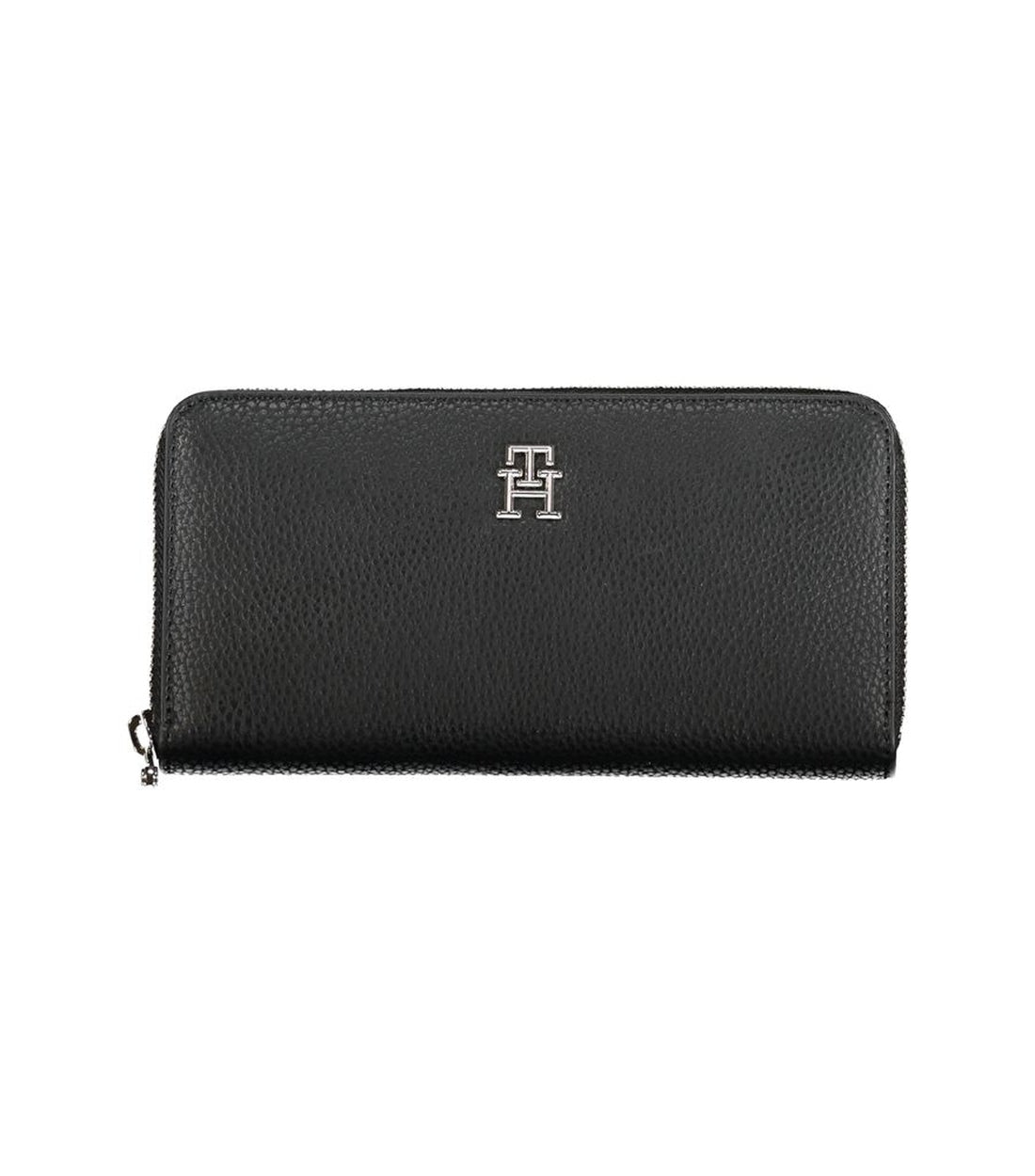 Tommy Hilfiger Elegante Zwarte Multifunctionele Portemonnee