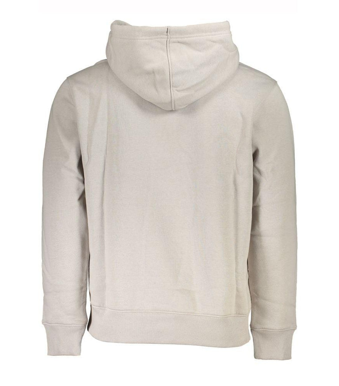 Calvin Klein Grijze Katoenen Hoodie Met Logo