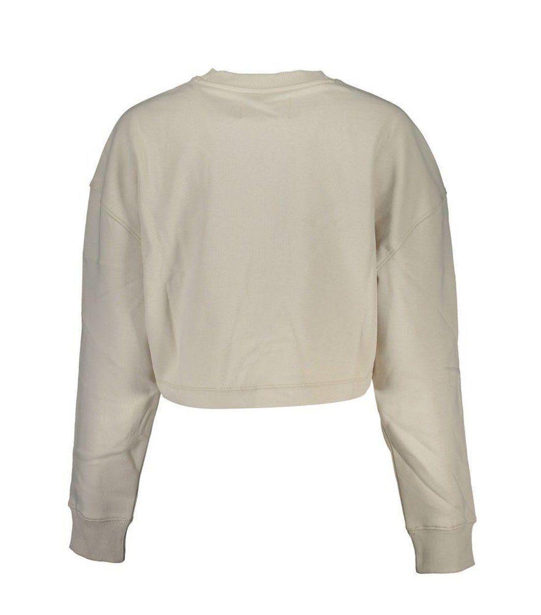 Calvin Klein Beige Crewneck Fleece Sweater