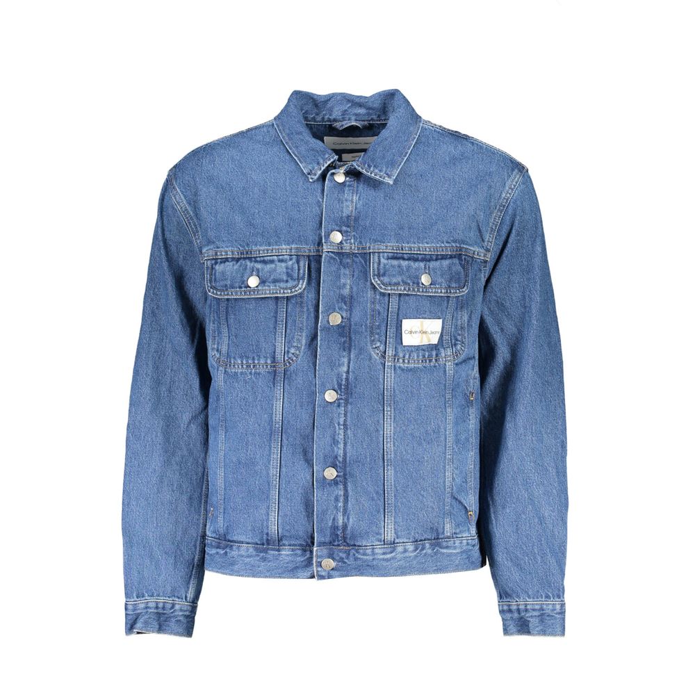 Calvin Klein Blauw Denim Jas