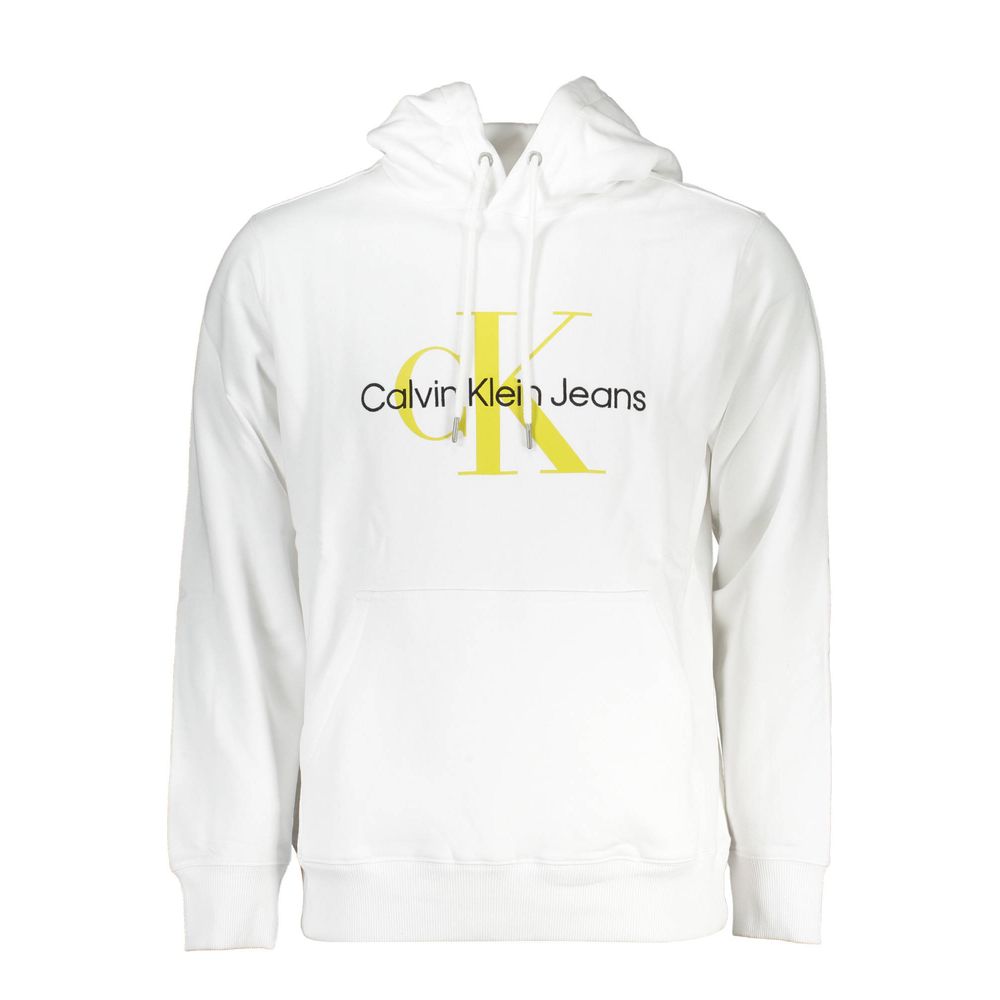 Calvin Klein Wit Organisch Hoodie