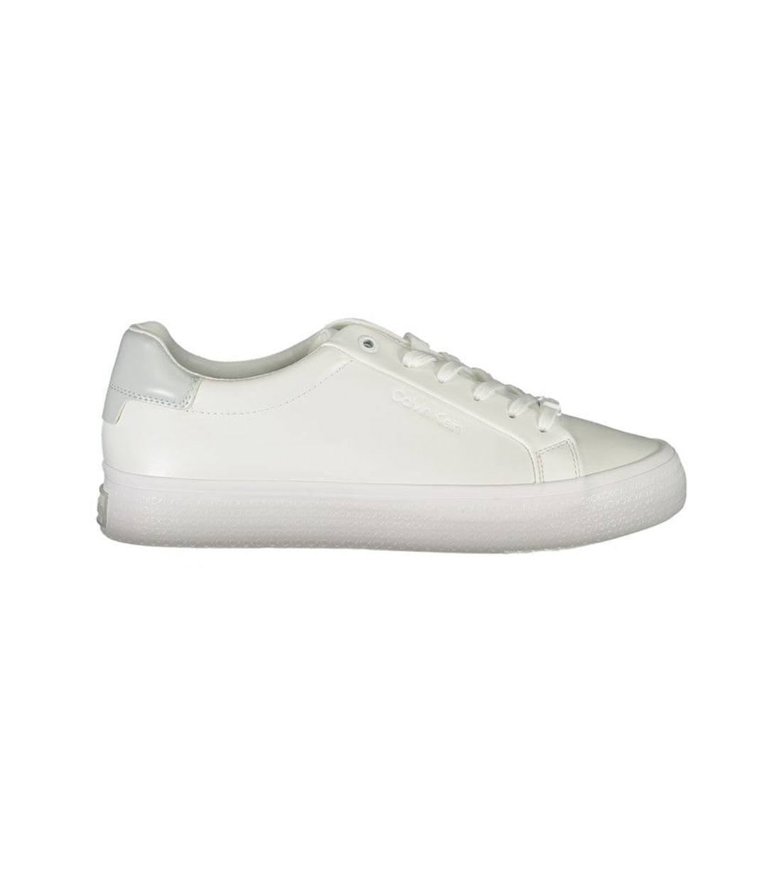 Calvin Klein Elegante Witte Contrasterende Sneaker