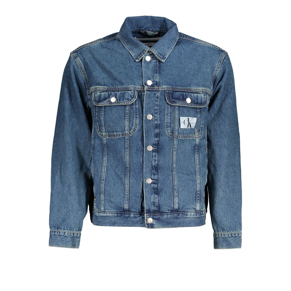 Calvin Klein Blauw Denim Jas