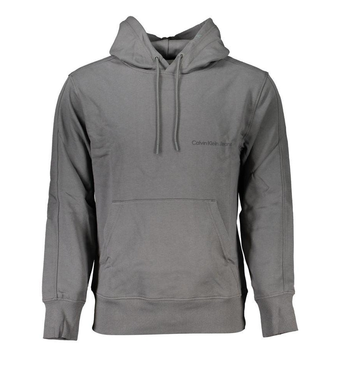 Calvin Klein Grijze Katoenen Hoodie