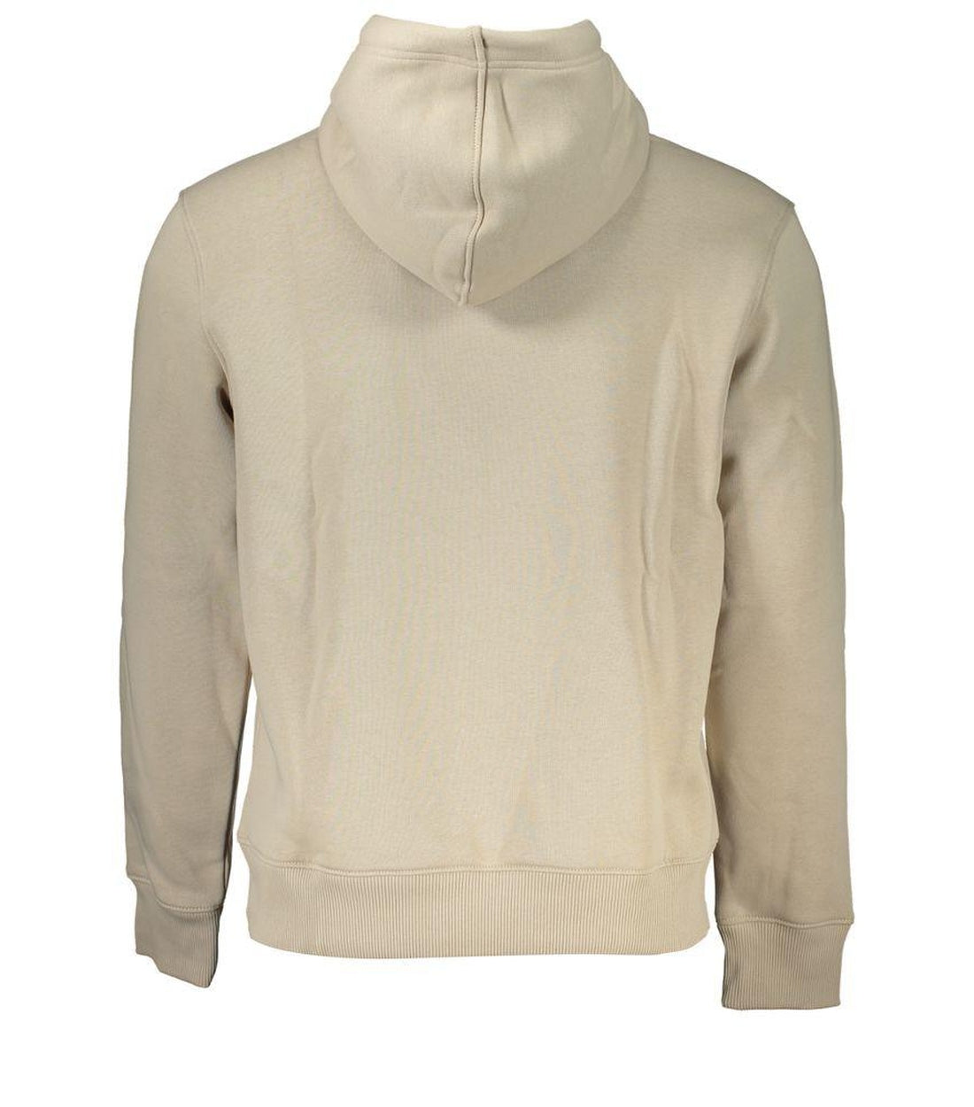 Calvin Klein Beige Katoenen Hoodie Met Logo