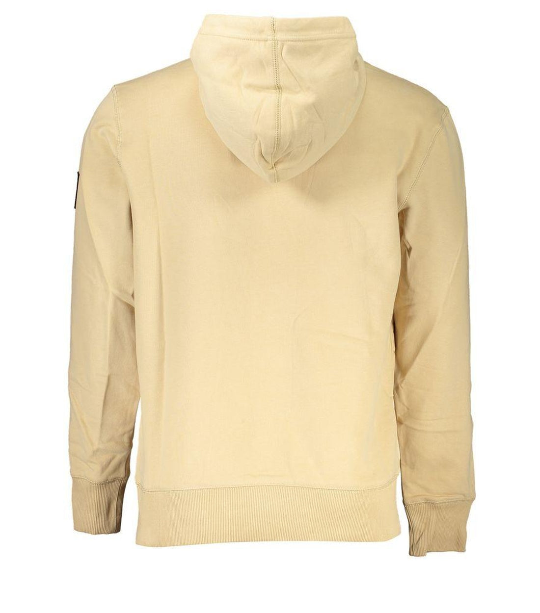 Calvin Klein Beige Katoenen Hoodie Met Logo