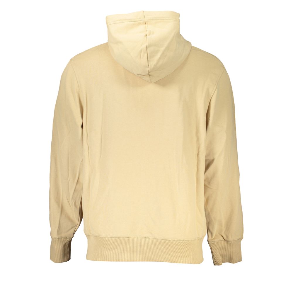 Calvin Klein Beige Zipped Hoodie