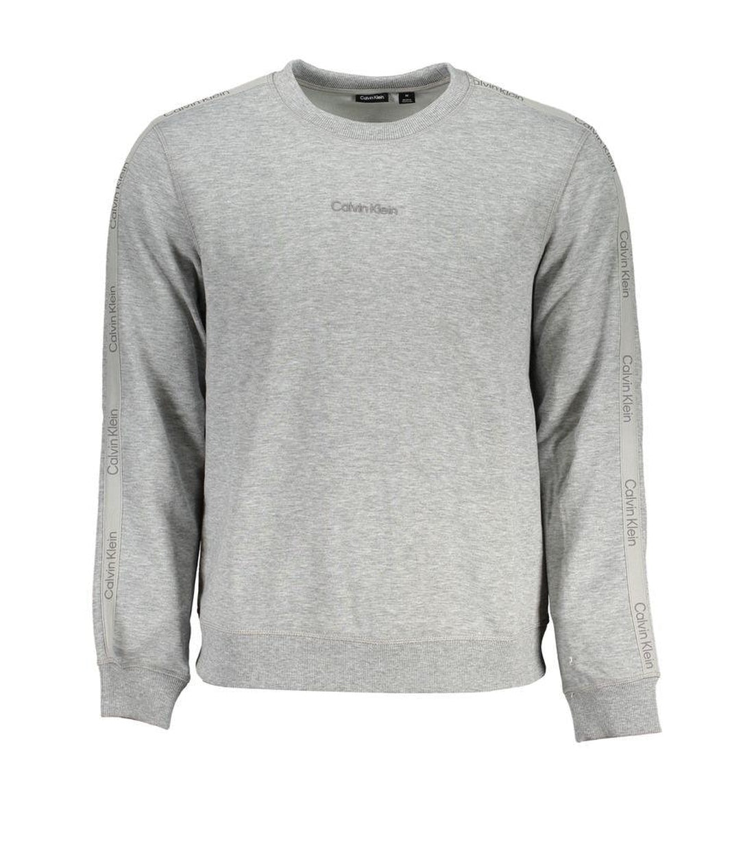 Calvin Klein Grijze Katoenen Crewneck Trui