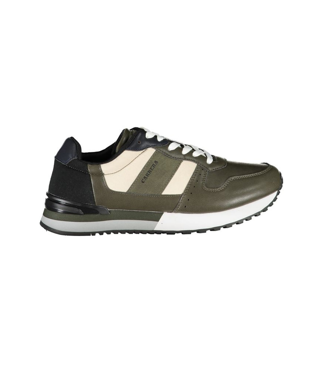 Carrera Smaragd Groene Sport Sneakers met Contrast Veters