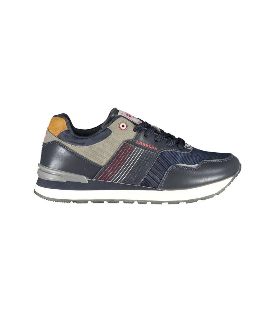 Carrera Strakke Blauwe Sport Sneakers met Logo Accent