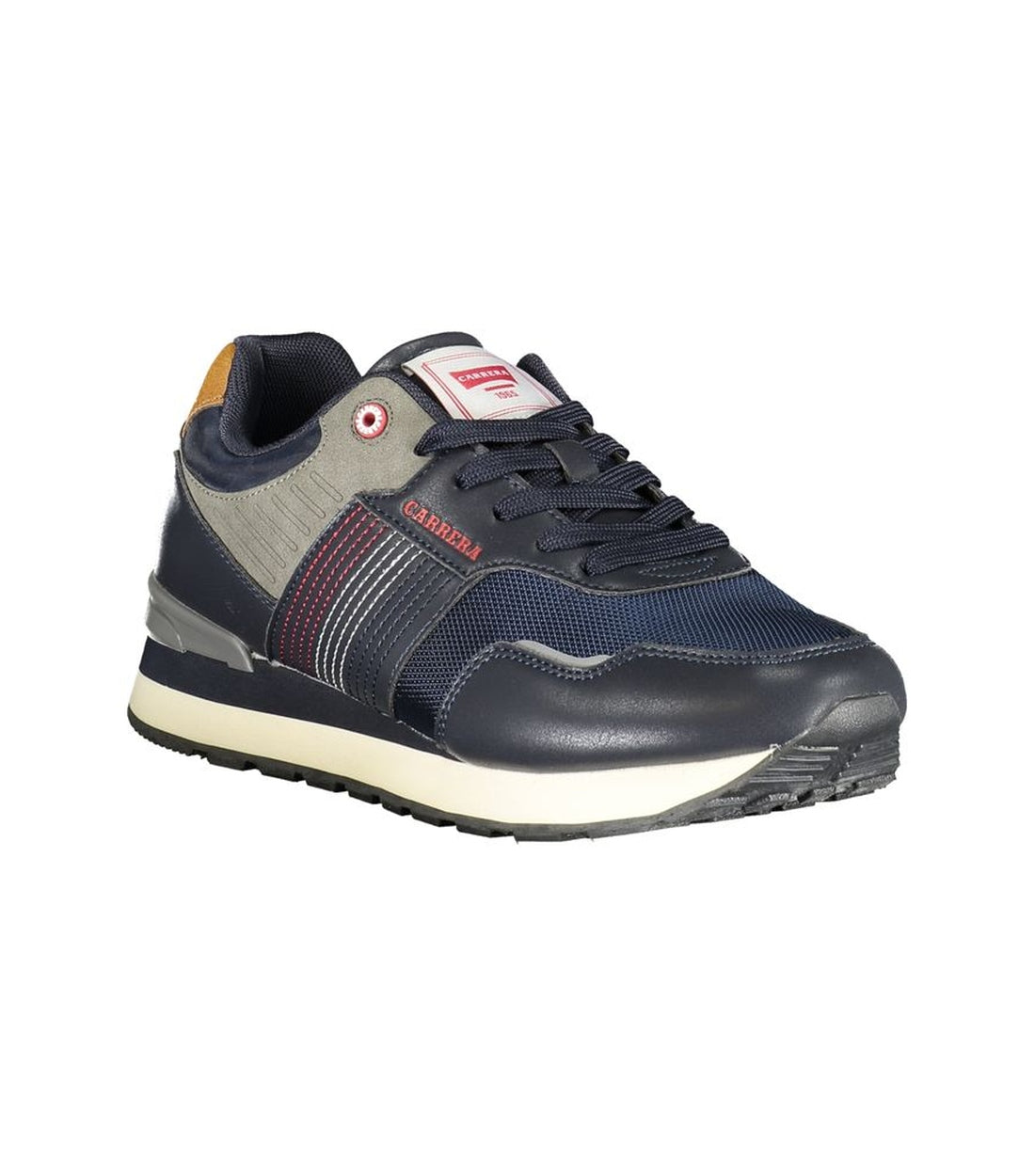 Carrera Strakke Blauwe Sport Sneakers met Logo Accent