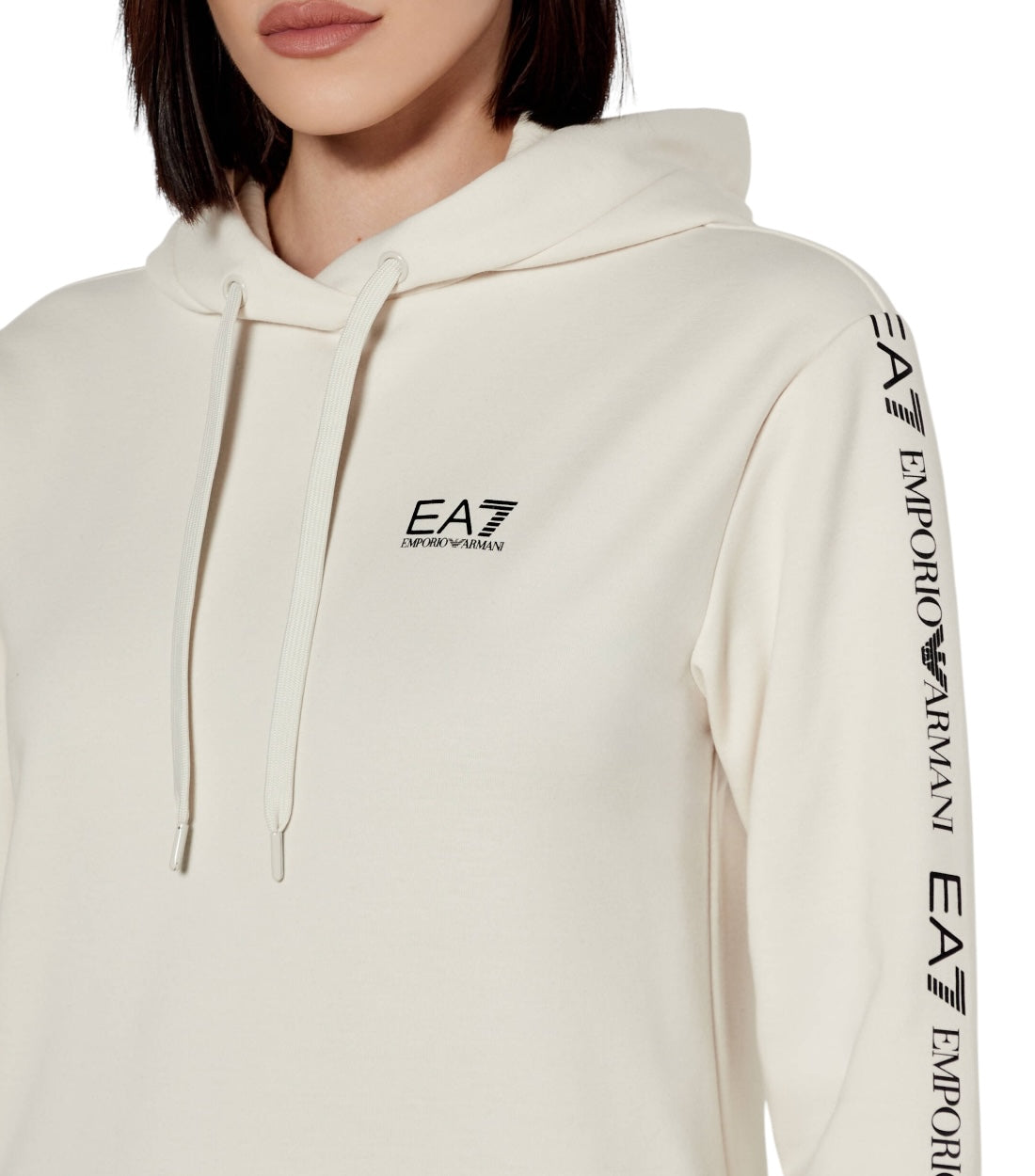 Ea7 Beige Zwart Regular Fit Trainingspak Dames