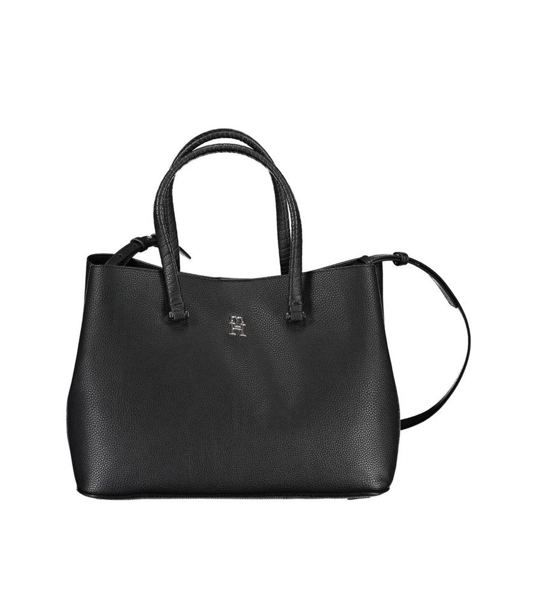 Tommy Hilfiger Black Polyethylene Handbag