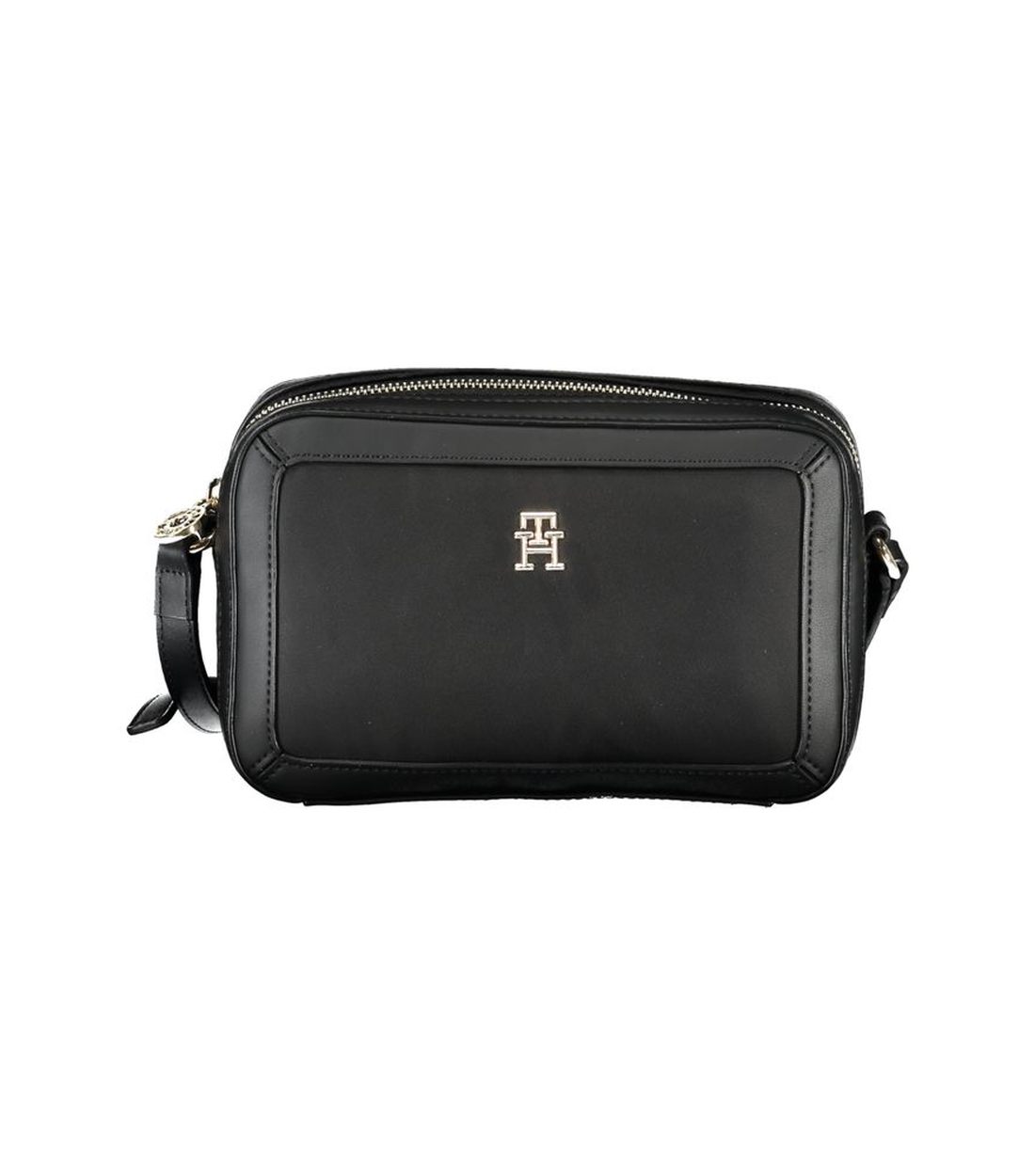 Tommy Hilfiger Black Polyester Handbag