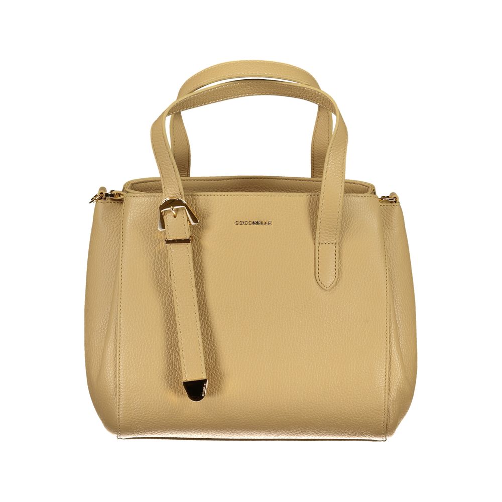 Coccinelle Beige Leren Handtas