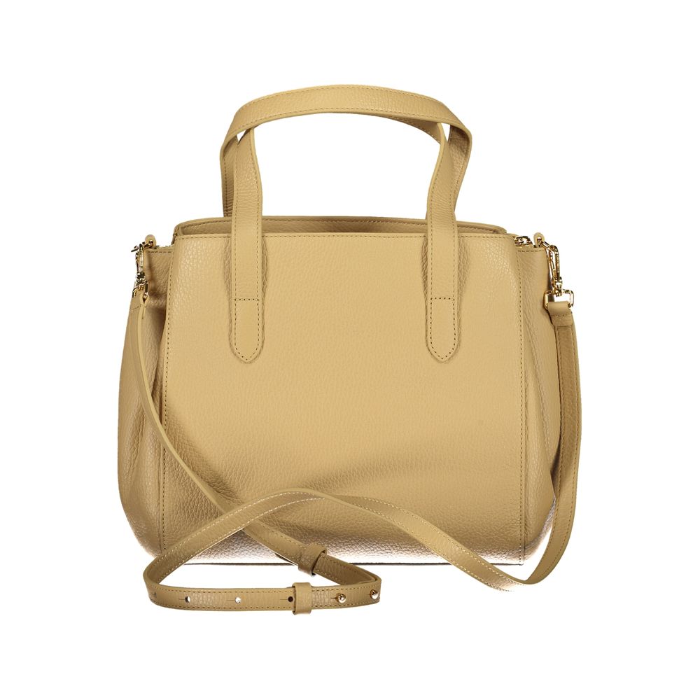 Coccinelle Beige Leren Handtas