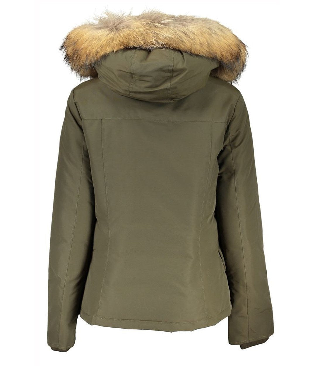 Woolrich Green Cotton Jackets & Coat