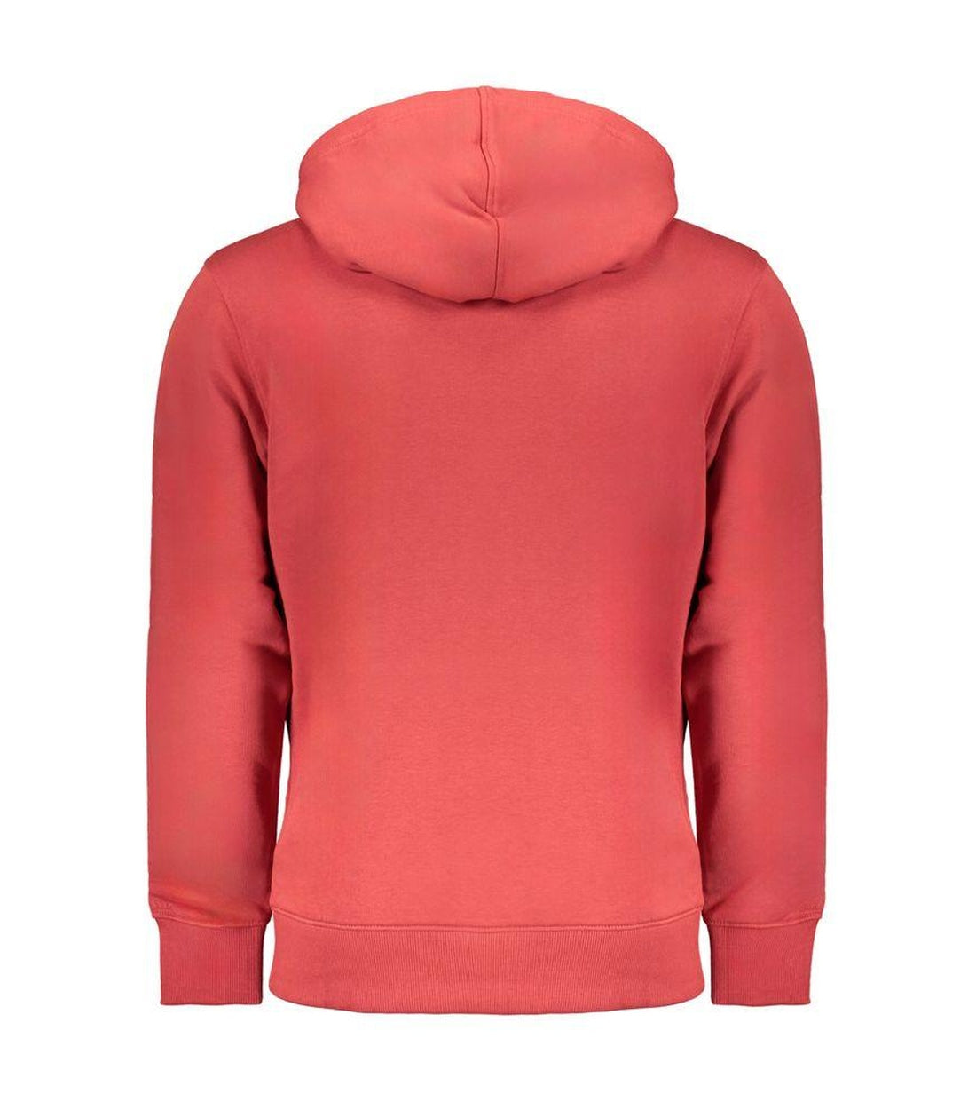 Calvin Klein Katoenen Bordeaux Logo Hoodie