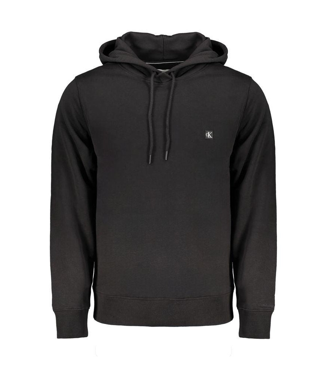 Calvin Klein Zwart Katoenen Logo Hoodie