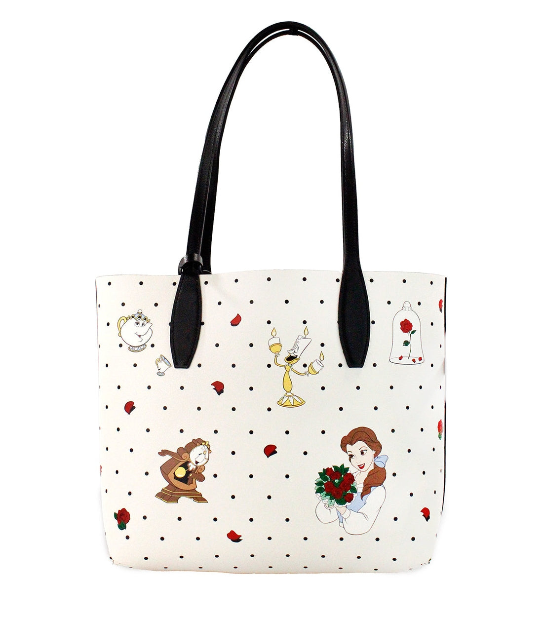 Kate Spade Disney Beauty And The Beast Leren Omkeerbaar Handtas