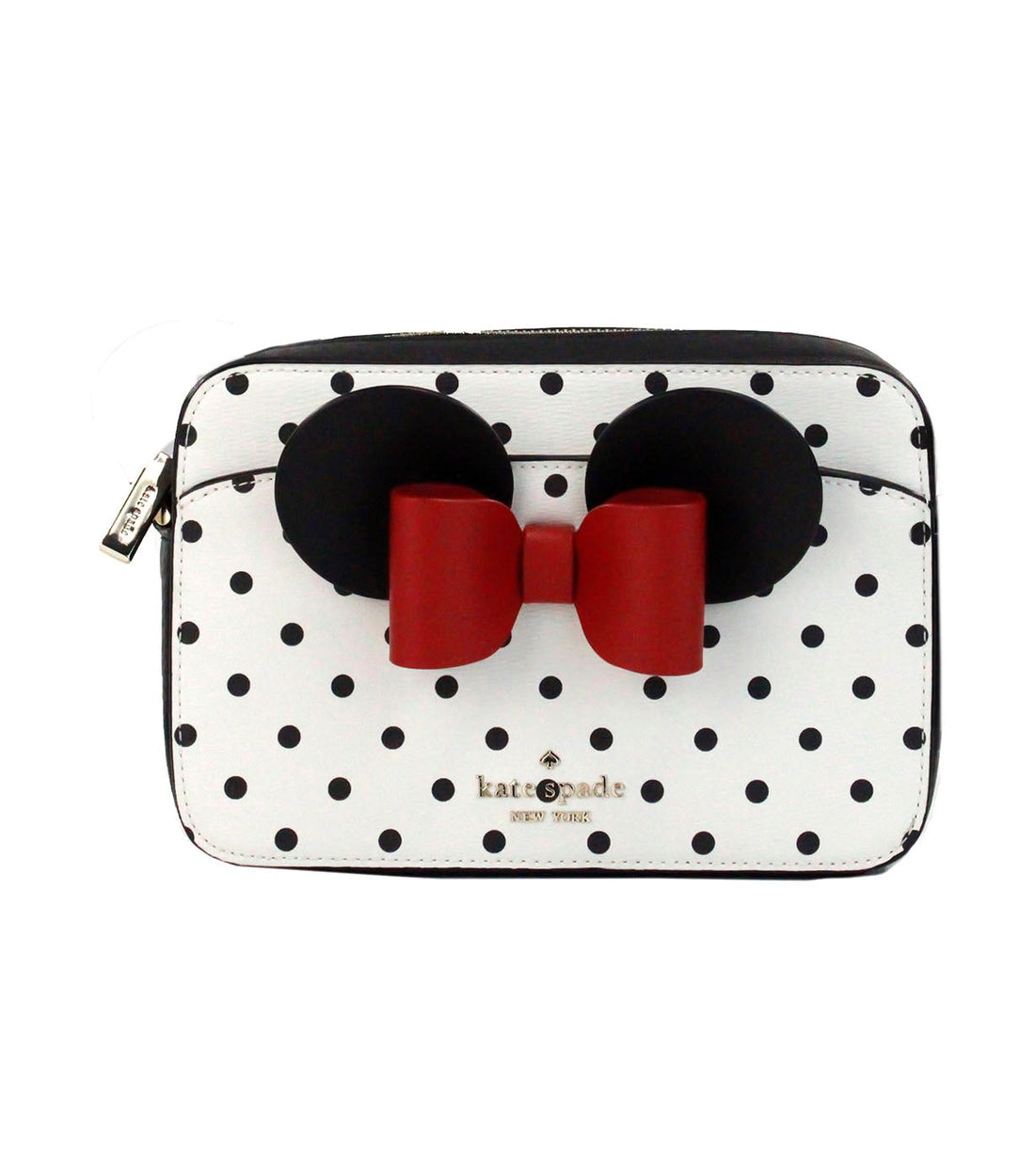 Kate Spade Disney Minnie Mouse Polka Dot Printed Camera Tas