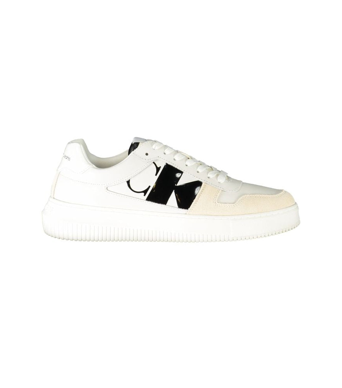 Calvin Klein Chunky Cupsole sneaker met suède details