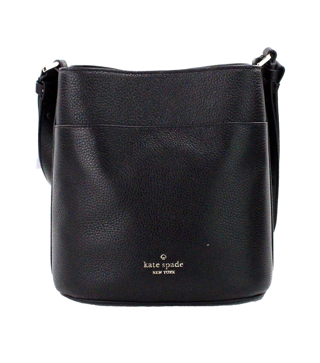 Kate Spade Leila Zwart Leren Bucket Schoudertas