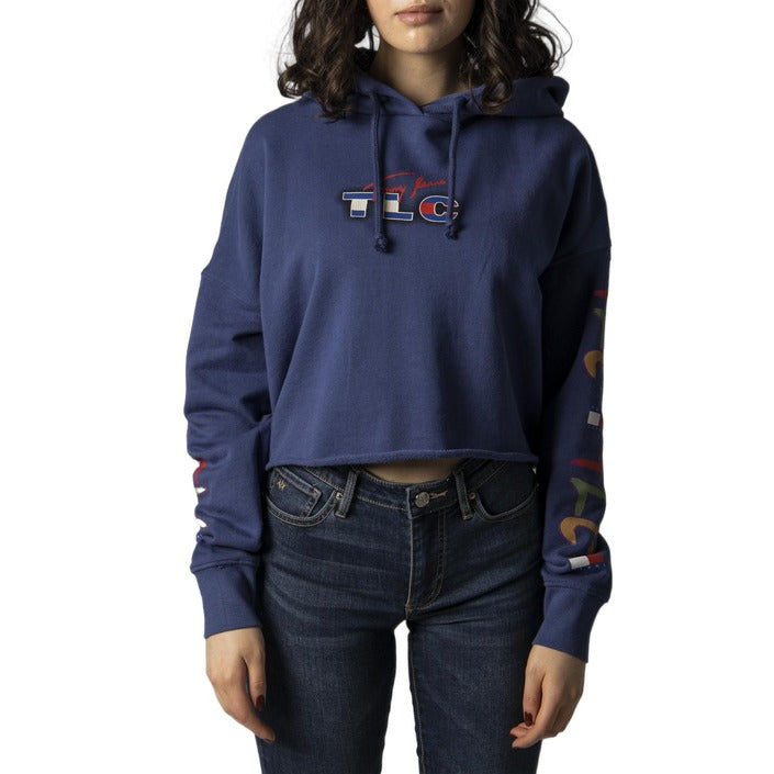 Tommy Hilfiger Jeans Blauw Hoodie Dames