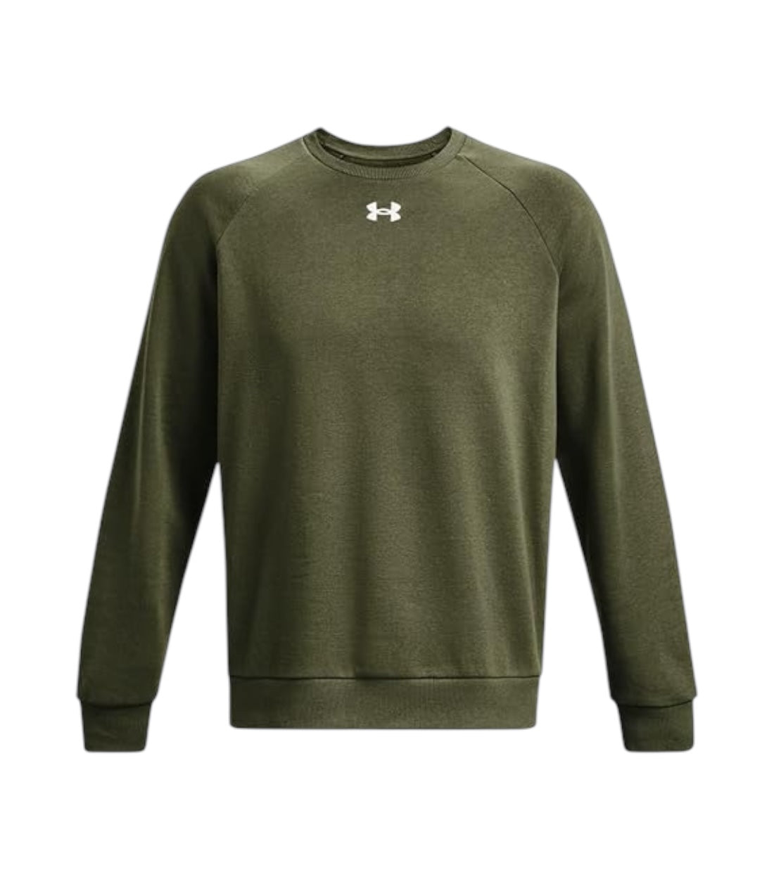 Under Armour Groen Rival Fleece Trui Met Logo