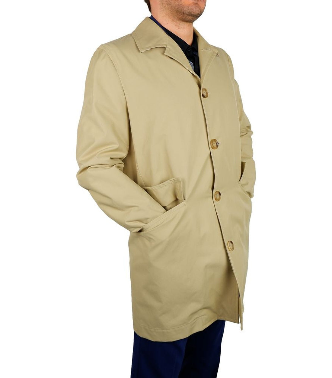 Aquascutum Klassieke Beige Trenchcoat - Tijdloze Elegant