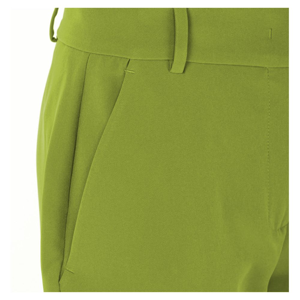 PINKO Groen Polyester Chino Broek met Hoge Taille