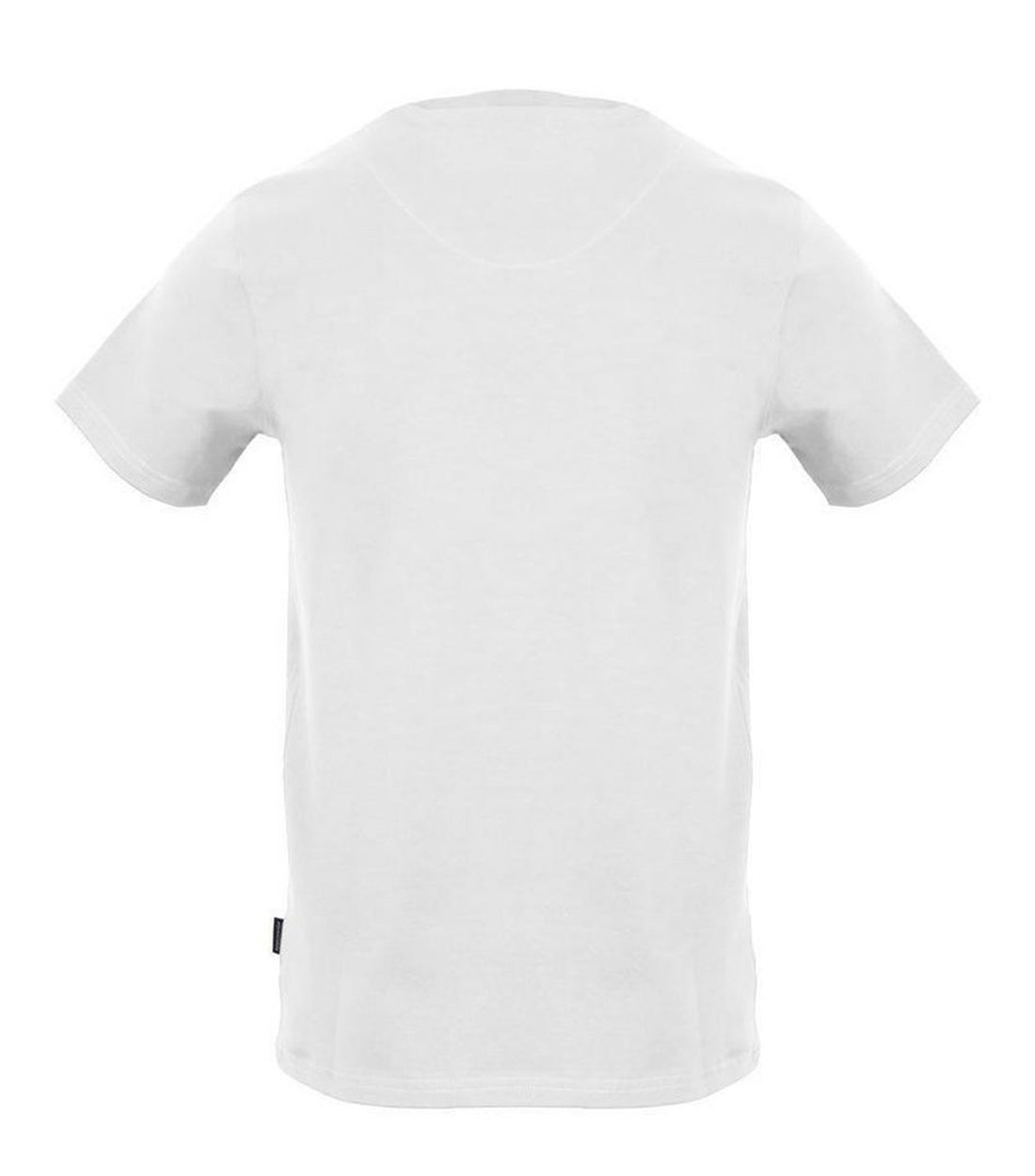 Aquascutum Witte Katoenen T-Shirt met Contrasterend Logo