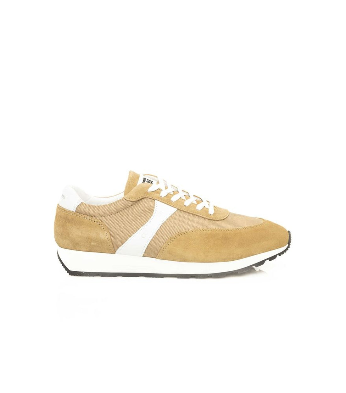 Cerruti 1881 Beige Kalfsleren Sneakers voor Mannen