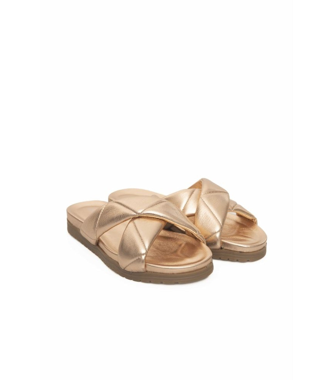 Cerruti 1881 Beige Lamsleren Dames Sandalen